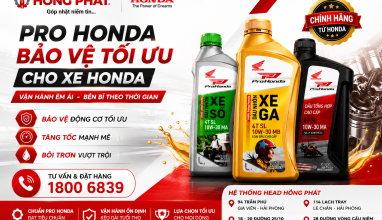 DẦU PRO HONDA – GIẢI PHÁP BẢO VỆ TỐI ƯU CHO XE HONDA
