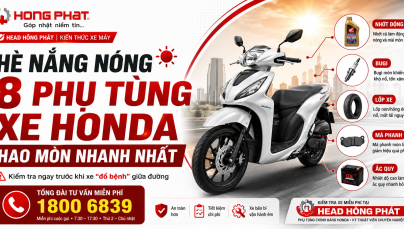 8 Phụ Tùng Hao Mòn Nhanh Nhất Mùa Nắng Nóng — Kiểm Tra Ngay Trước Khi Quá Muộn