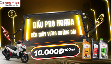 DẦU PRO HONDA – BỀN MÁY VỮNG ĐƯỜNG DÀI
