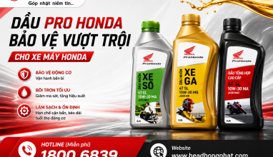 Dầu Pro Honda — tại sao mỗi chủ xe Honda đều nên biết điều này?